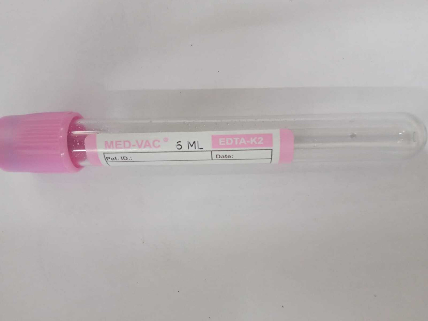 Med Vac Vacutainer K2 EDTA 6 mL 400 Tubes Free Ship Exp. April 2025