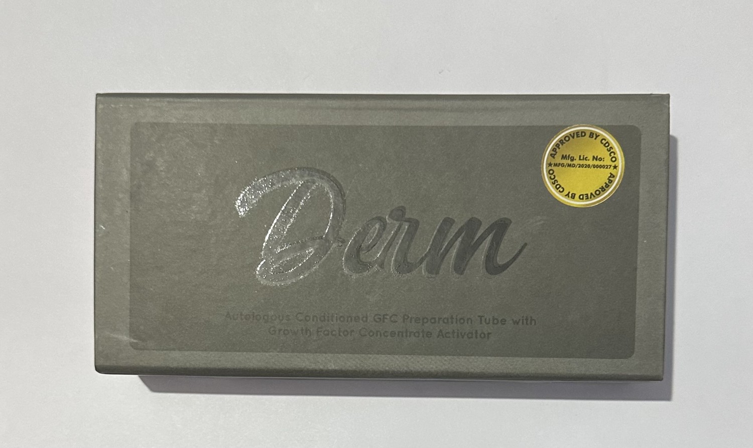 DERM Autologus Conditioned GFC Preparation Kit for Skin 6 mL